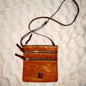 Dooney and Bourke ostrich crossbody
